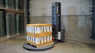 Paxum® Stretch Wrap Machine - X200 with Cut & Seal video 1