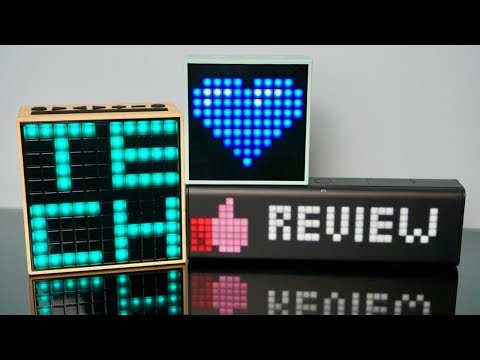 LaMetric Time Alternative: Divoom Timebox & Timebox mini