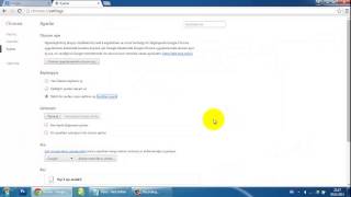 Chrome Tarayıcı da Açılış Sayfası (Anasayfa) Değiştirme