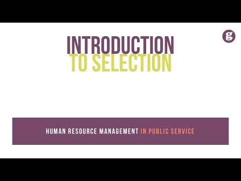 Introduction to Selection