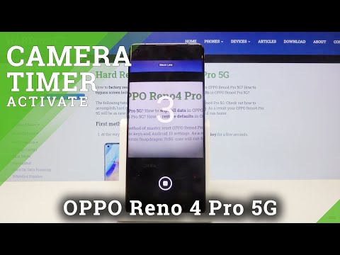 How to Set Camera Timer in OPPO Reno4 Pro 5G – Delay Taking Photos