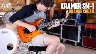 Video thumbnail for No Talking...Just Tones | Kramer SM-1 Orange Crush by Peach Guitars