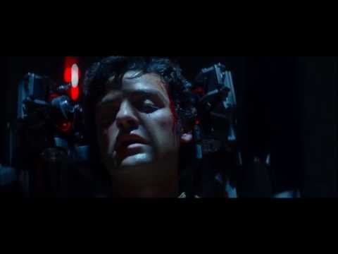 Kylo Ren interrogates Poe in outer space, Uh Oh!