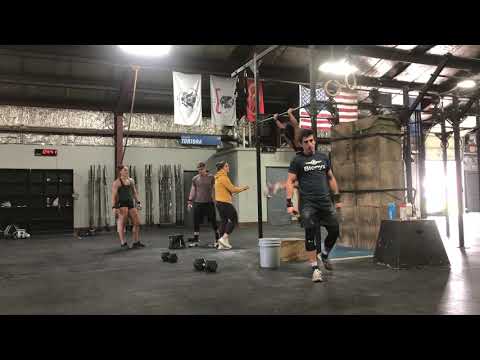 Crossfit Lowlands Throwdown qualifier team workout 3 2019