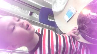 Aaron sings Happy Birthday