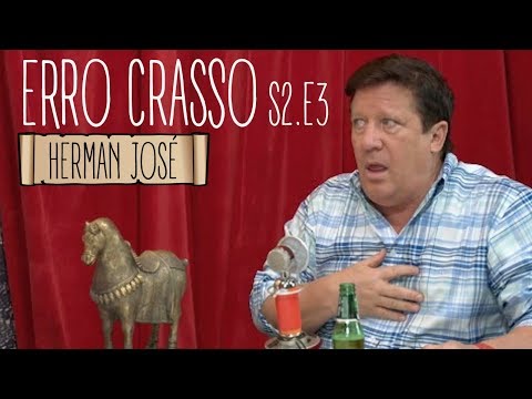 Erro Crasso T2 Ep3 - HERMAN JOSÉ pinta o cabelo, fala do Instagram e da relação entre Pedro e Luís.