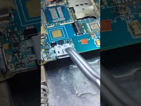 How to replace micro USB charging port #mobile