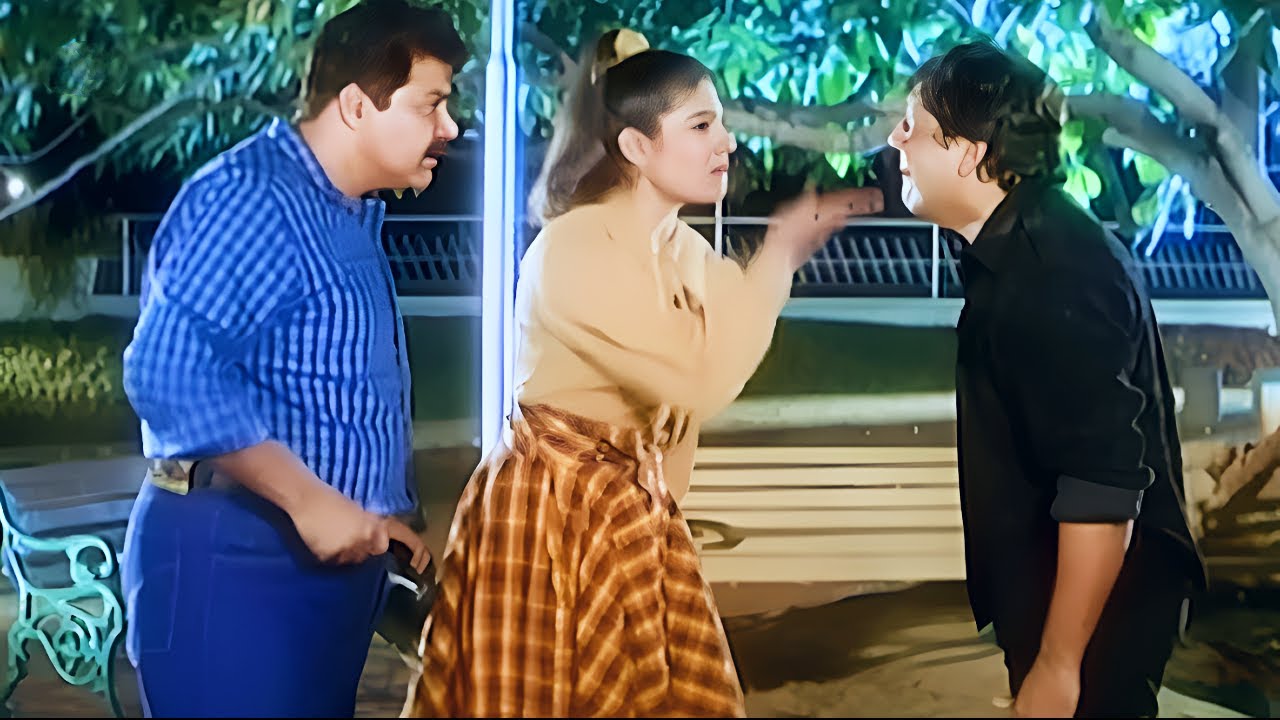 Yahi Woh Sadeli Sakal Hai Jisne Dhai Lakh Churaye The - Satish Shah & Govinda Comedy | Anari No 1