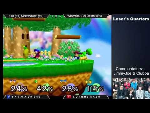 Apex 2015 Dext3r & Wizzrobe v Nintendude & Firo - SSB64