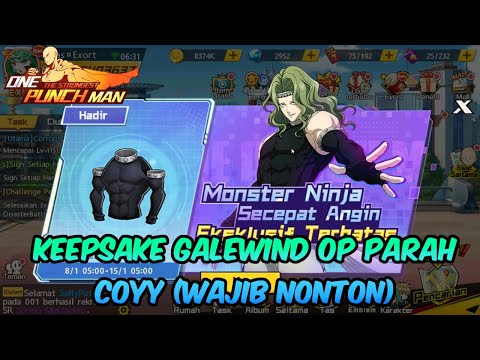 Gacha Keepsake GaleWind - Dari Rank 80 Auto Jadi Rank 8 - OPM The Strongest Indonesia