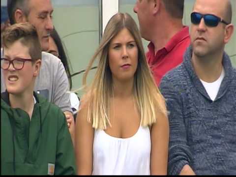 Partido de fútbol Bergantiños FC - CD Badajoz.Fase de ascenso a 2ª B, 2017. Vídeo 2