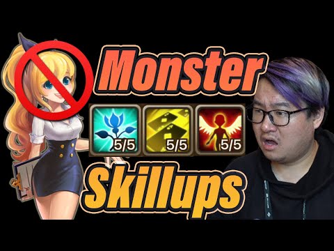 They taught you about skillups WRONG | Summoners War