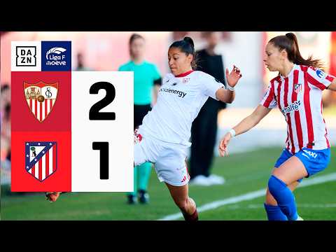 Sevilla CF vs Atlético de Madrid  (2-1) | Resumen y goles | Highlights Liga F