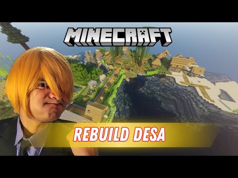 Rebuilding Zombie Village in Minecraft - EPIC Mining Adventure