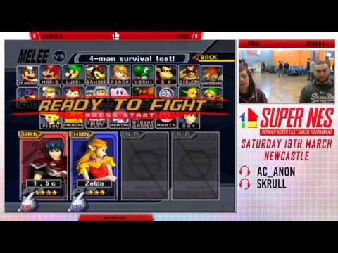SNES Melee Pools - Stride (Marth) vs Vitamin A (Sheik)