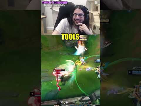 Imaqtpie FLAMES Doublelift after 2v2 KILL!