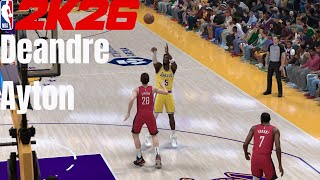 NBA 2K26 Deandre Ayton Jumpshot Fix