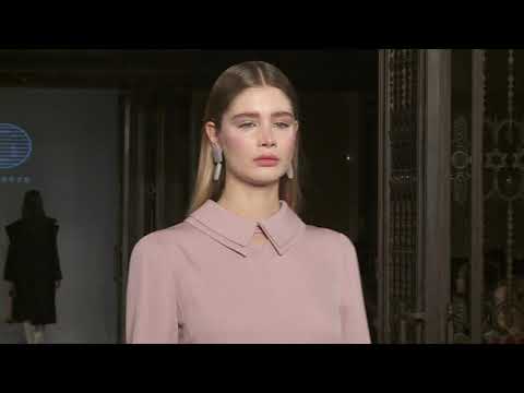 Ash Rose Silk & Wool Dress @ London Fashion Week AW 19 / 20