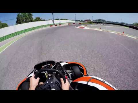 Onboard kart misanino circuit misano GoPro hero4