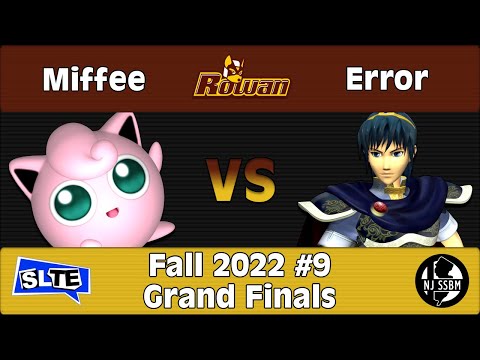 Rowan SSBM Fall 2022 #9: Miffee (Puff) Vs. Error (Marth) - Grand Finals