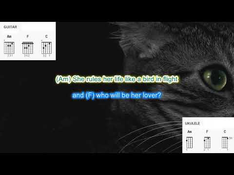 Rhiannon (no capo) by Fleetwood Mac play along with scrolling guitar chords and lyrics