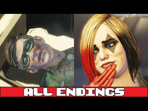 BATMAN TELLTALE SEASON 2 EPISODE 2 ALL Endings (Batman Enemy Within Episode 2 Ending)