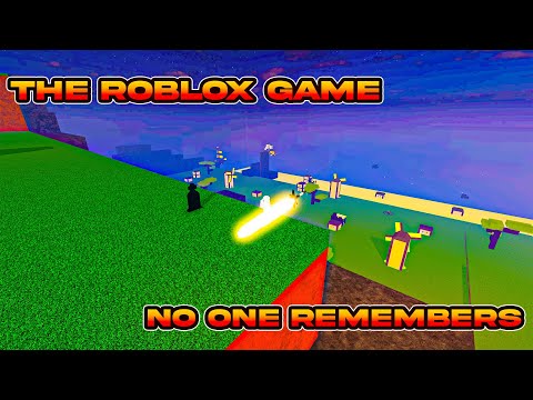 The greatest Roblox game no one remembers