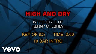 Kenny Chesney - High And Dry (Karaoke)