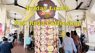 Lunch at 120  Neil Road Coffeeshop #singapore #lunch #coffeeshop #oldplaces #bakchormee #walkingtour