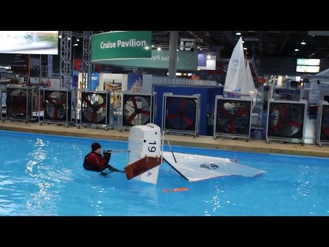 Kentern mit einem Optimisten - Tutorial Segeln/Opti (7/14) - boot Düsseldorf