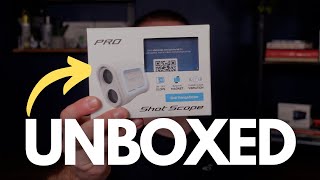 NEW Shot Scope PRO X Laser Rangefinder Unboxing | Custom Logo & GPS Maps!