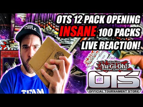 INSANE 100 Pack Opening of OTS 12 Yu-Gi-Oh! Tournament Pack NEW Ultimate Rares - TEAM BORTLE