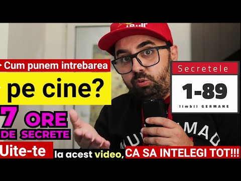 90 de SECRETE ALE LIMBII GERMANE.Episodele 1-89  7 0RE DE MATERIAL AAA+++
