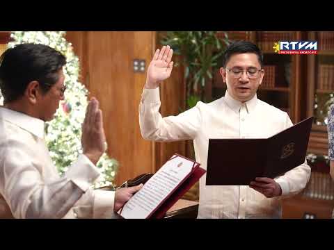 Oath-taking Ceremony of Bureau of Internal Revenue (BIR) Commissioner Charlito Martin Mendoza