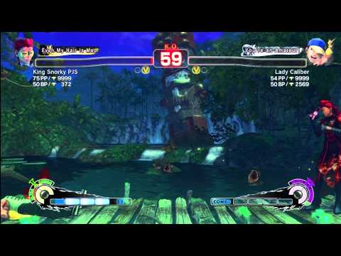 King Snorky PJS (Viper) Vs. Lady Caliber (Yun)