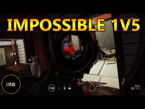 Impossible 1v5 - Rainbow Six Siege