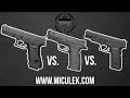 Glock vs M&P vs XD comparison with world ...