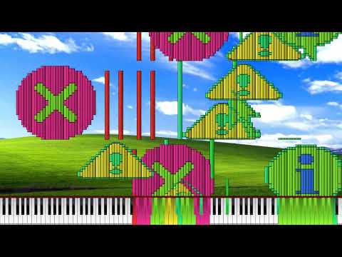[Black MIDI] SomethingUnreal - Music using ONLY sounds from Windows XP and 98
