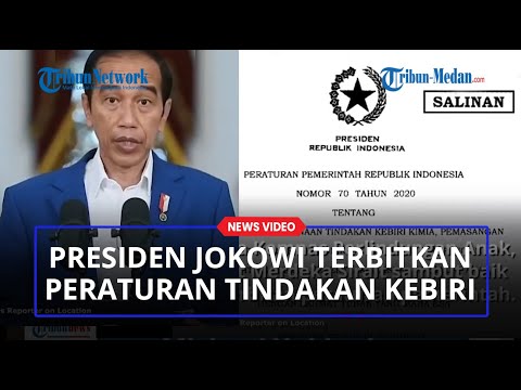 Presiden Jokowi Terbitkan Peraturan Tindakan Kebiri bagi Predator Anak, Dilakukan Melalui 3 Tahapan