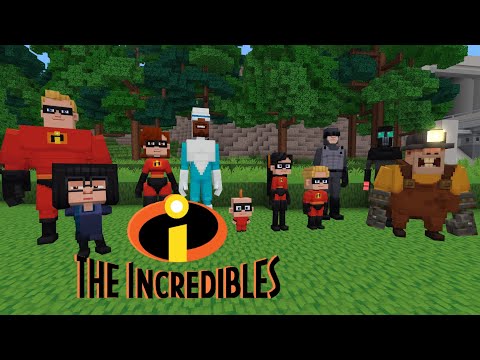 Minecraft - The Incredibles DLC: All Custom Characters