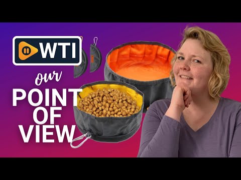 LumoLeaf Collapsible Dog Travel Bowls - WTI product video review