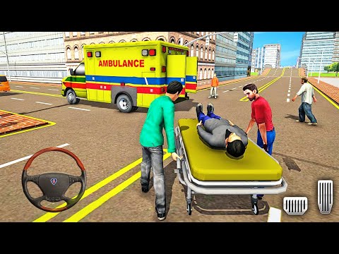 Ambulance Rescue Driver Simulator 2020 - Mini Stretcher Van Game - Android Gameplay