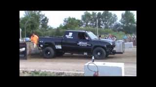 preview picture of video 'Midwest Truck & Tractor Pullers 2.6 Pro Street Diesel Class @ Big Bend, WI 7-7-12'