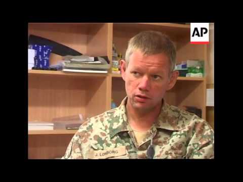 Danish soldiers on mission in central Helmand province