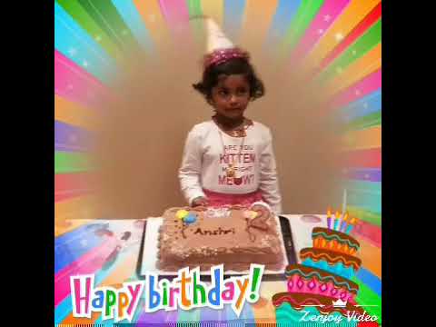 Anushri 2nd Birthday