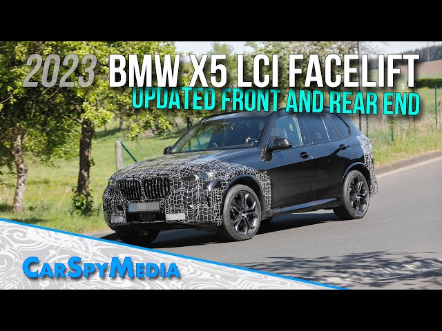 2023 BMW X5 spy shots and video: Mild facelift pegged for popular SUV