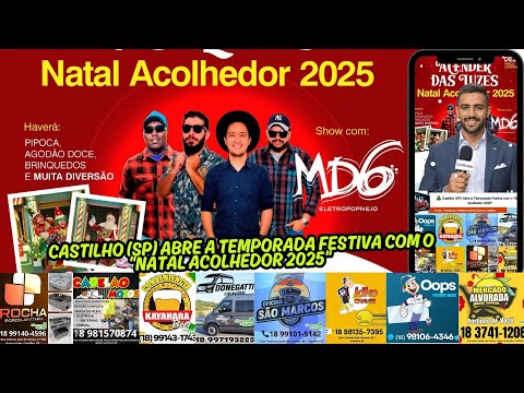 🎄 Castilho SP Abre a Temporada Festiva com o Natal Acolhedor 2025
