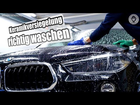 How to wash ceramic coating properly | AUTOLACKAFFEN