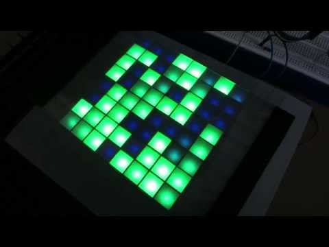 16x16 Pixel art project #1 (PIC & WS2811)