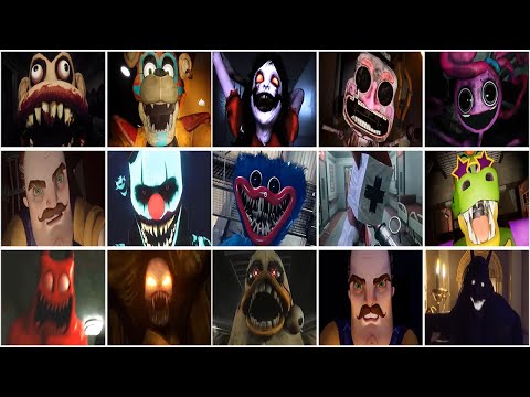 20 SCARY JUMPSCARES - Horror Games